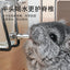 Silent Fine Needle Stainless Steel Striking Needle Water Bottle, Dragon Cat Beige Long Hair  Feed Water, Drinking Bottle