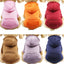 Winter Pet Doggy Clothing Leisure Small Dogs Hoodies Coat for Puppy Soft Warm Cat Dog Sweater Sweatshirt Teddy Chihuahua Clothes