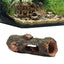 Aquarium Decor Hollow Trees Ornament For Aquarium Landscape Aquarium Tree Stump Rock Hollow Cave Stone For Cichlid Betta Fish