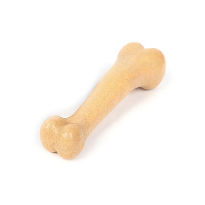 Indestructible Dog Chew Toys for Aggressive Chewers Real Beef Flavor Durable Dog Teething Chew Toy Bone for Large Small Puppies