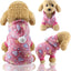 2024 Pet Dog Clothes  Warm Soft Fleece Dogs Jumpsuits Pet Clothing for Small Dogs  Cats Hoodies Chihuahua Yorkshire Costume Coat