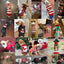 Christmas Dog Clothes Winter Dog Sweater Knitted Warm Coat Pet Clothing for Small Medium Dogs Costume Striped Print Dog Pullover