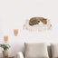 Cat Shelves Wall Mounted Cats Bed Washable Grip-Resistant Cat Platform with Scratching Post for Climb & Grind Claws Kitty Toys