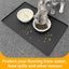 Silicone Pet Placemat for Dog and Cat, Mat for Prevent Food and Water Overflow  Easy Clean Suitable for Small Medium and Big Pet