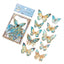 5Style 20pcs/pack INS Butterfly PET Sticker Pack Ice Crystal Laser Gold DIY Handbook Decoration 3D Scrapbook