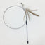 Interactive Cat Toy Handfree Cat Stick Playing Kitten Playing Teaser Wand Toy Suction Cup Bird/Feather Cat Wand Pet Supplies