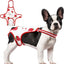 Reusable Female Dog Diapers with Adjustable Suspender for Small Medium Dogs, Washable Puppy Onesie Sanitary Physiology Panties