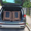 Portable inflatable travel kennel dog cabin dog cage portable easy storage safe load-bearing dog house cage