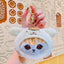Anime Sanrio Plush Toy Cute Hello Kitty Felinae Keychain Kawaii Cinnamoroll Cat Plush Wallet Melody Cos School Bag Pendant Gifts