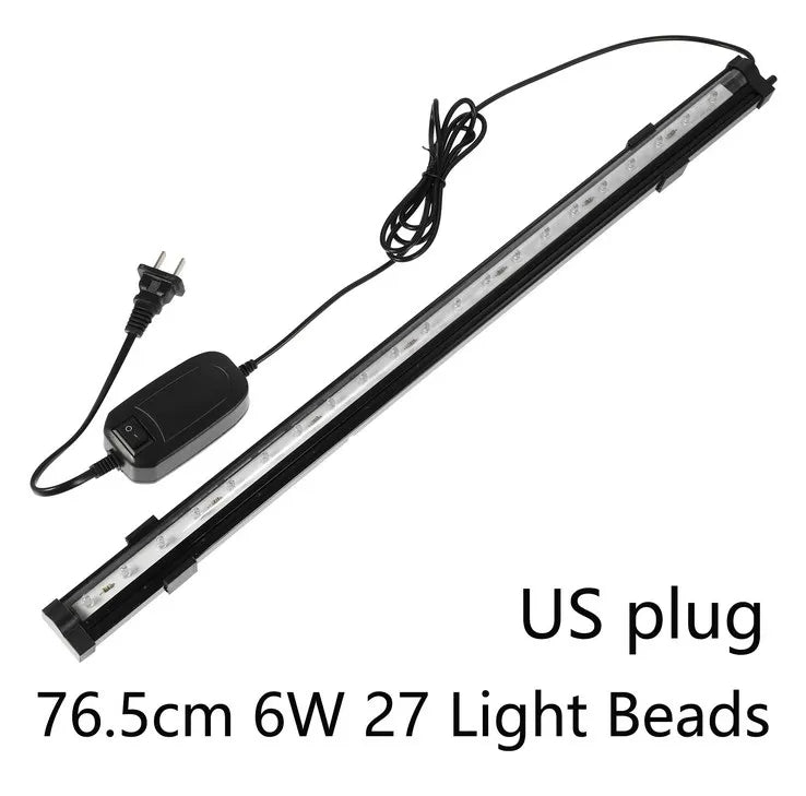 UXCELL 76.5-116CM Aquarium LED Light Full Spectrum Fish Tank 27-36 Light Beads Decor Colorful Lighting Lamp Plant Grow Tools