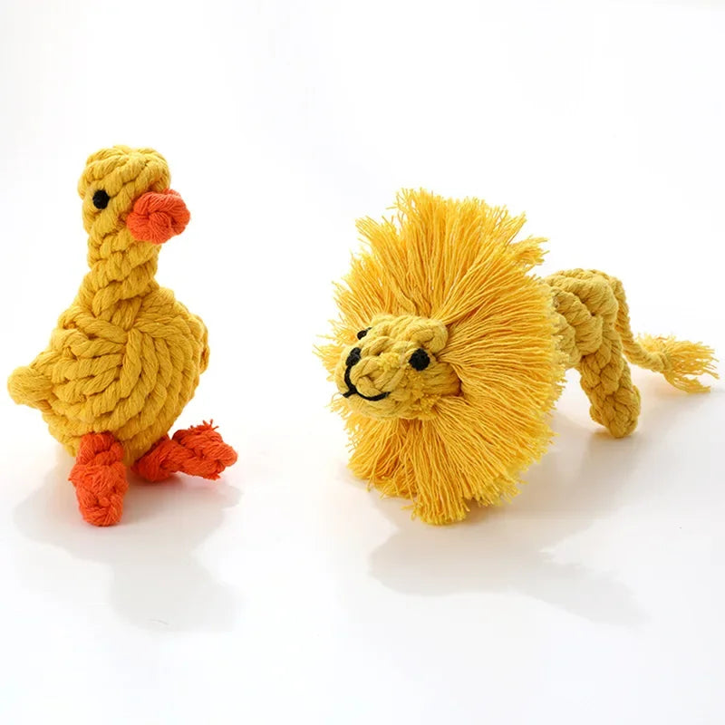 Handmade cotton rope carrot shaped puppy toy puppy chew  size dog pet Teeth cleaning toy outdoor fun training toy