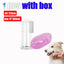 With Box Silicone Soft Pet Finger Cuff Toothbrushes Dog Brush Bad Breath Tartar Teeth Care Tool Cleaning Scrub Silicagel