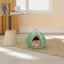 Pumpkin Cat Bed Deep Sleep Comfort In Winter Cat Bed Warm Cat House Enclosed Cat Bed Pets Tent Cozy Cave Nest Indoor Cat Nest