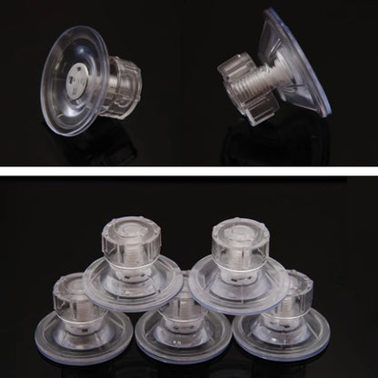 1Pcs Fish Feeding Aquarium Feeding Ring Fish Tank Station Floating Food Tray Feeder Aquarium Accessory with Strong Suction Cups