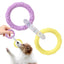 Dog Pull Toy Tough Chew Toys Indestructible Rings Dog Exercise Interactive 3 Rings Teeth Bite-Resistant Toys Puppy Teeth Clean