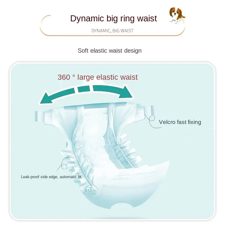 Pet Diapers, Puppies' Menstrual Diapers, Male Dogs, Female Dogs, Physiological Pants