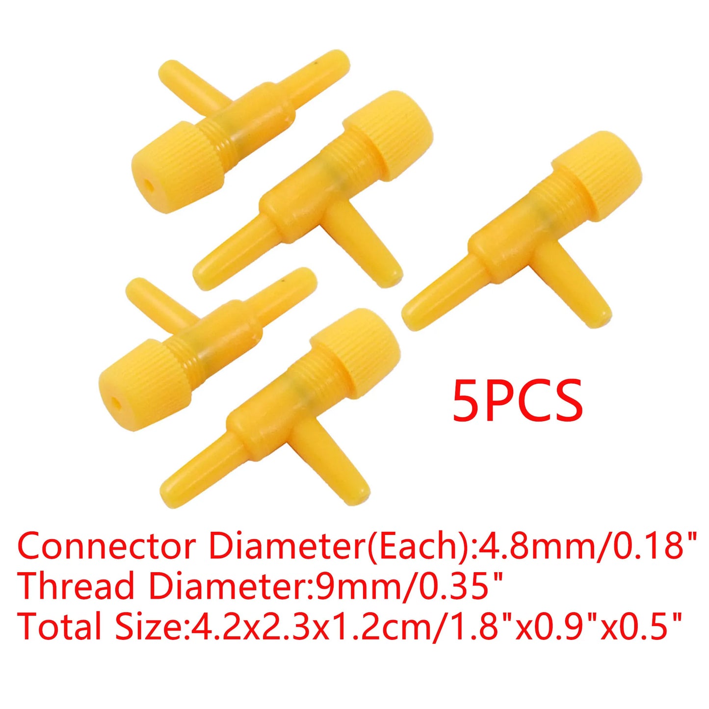 UXCELL Aquarium Air Line Tubing Control Valve 2/3 ways Fish Tank Connector Pump Flow Pipe Valves Tube Hose Trachea Accessories