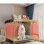 Dog cage Medium and large dog household Dog cage with toilet Square pipe Bold reinforcement Villa indoor Golden Retriever Labrad
