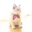 Japanese Fashion Pet Dog Accessories Bunny Ears Adjustable Neck Wear Handmade York Dog Necklaces Fancy All Season Collar for Cat
