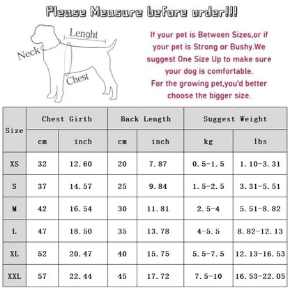 Winter Clothes for Dogs Pet Warm Dog Hoodies Letter Pullover Dog Coat New Cat Clothing Chihuahua French Bulldog Puppy Sweatshirt