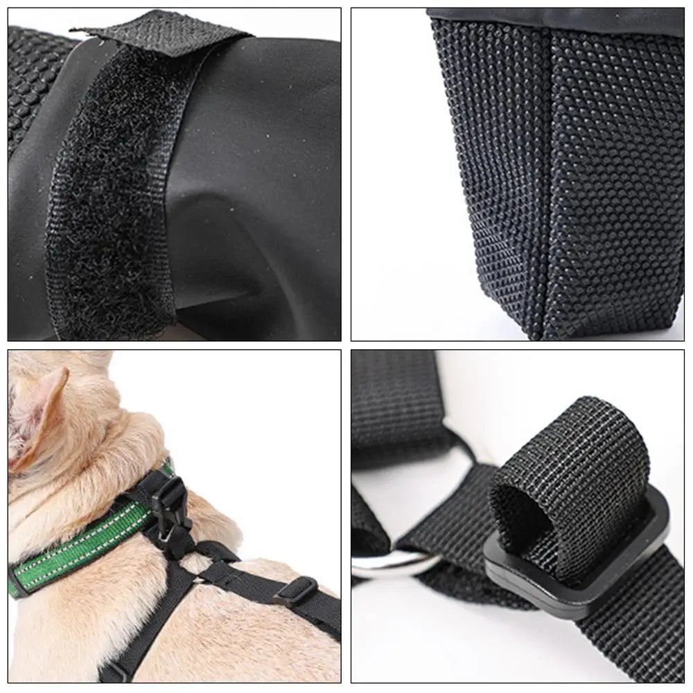 Dog Shoes Waterproof Adjustable Dog Boots Waterproof Breathable Pet Shoes Pets Paws Protector Outdoor Walking Soft Shoes