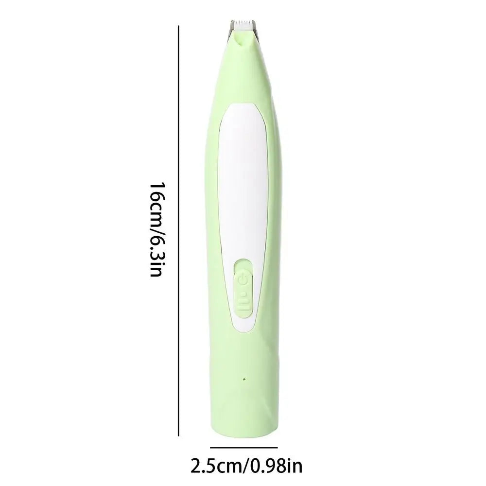 Paw Trimmer For Dogs Dog Paw Pad Trimmer With Led Auxiliary Lighting Noise-Free Led Auxiliary Lighting Paw Pad Trimmer For Cats