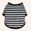 Stripe Dog T-shirt for Small Medium Dogs Cats Puppy Short Sleeve Cotton Shirt Pet Dog Summer Clothes French Bulldog Terrier
