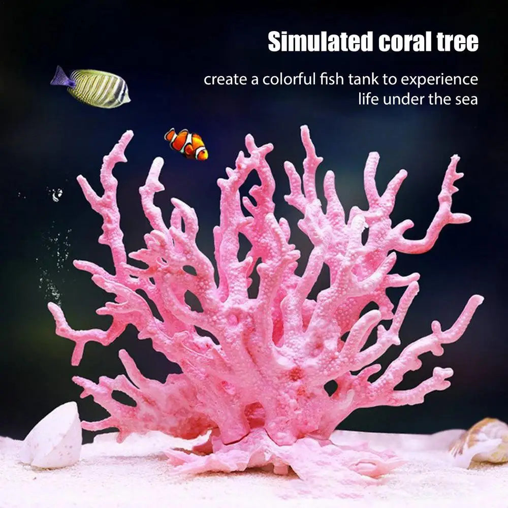 Aquarium Coral Simulation Fish Tank Plants Landscape Decoration Multiple Colour Aquarium Decor Aquariums Freshwater Accessories