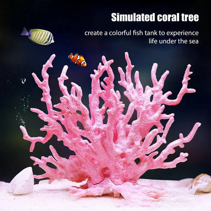Aquarium Coral Simulation Fish Tank Plants Landscape Decoration Multiple Colour Aquarium Decor Aquariums Freshwater Accessories