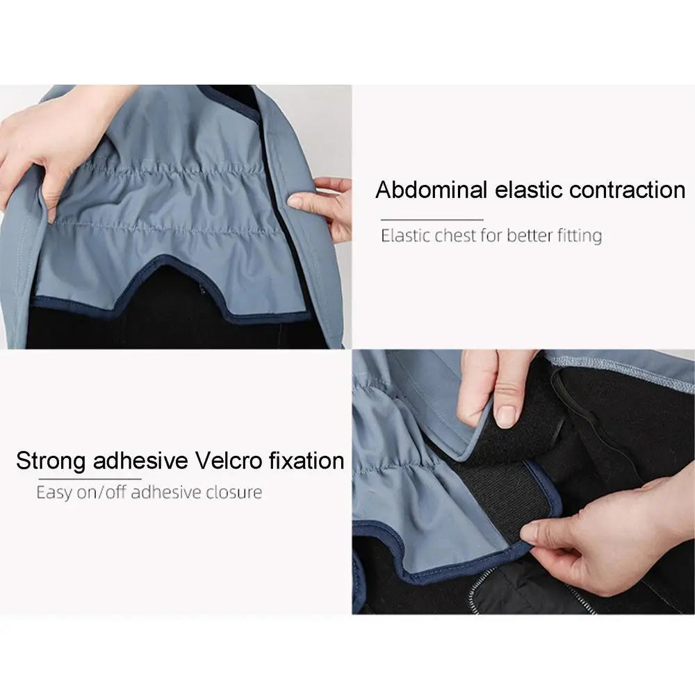 Dog Cold Weather Jackets Waterproof Dog Winter Clothes Comfortable Adjustable Dog Clothes Stylish Reflective Pet Supplies For