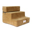 Pet Stairs 3 Steps Stairs for Small Dog Cat Pet Anti-slip Removable Dogs Bed Stairs Extra Wide Non-Slip Steps Pet Supplies