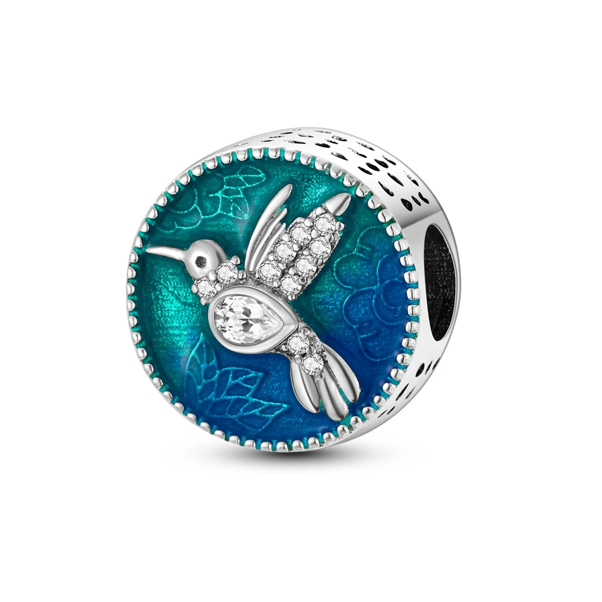 MULA 1PC Silver Plated Pig Bird Beads Fit Original Charm Bracelet DIY Jewelry Making For Woman