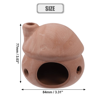 UXCELL Fish Tank Hideaway Rock Cave Ceramic Aquarium Decoration Fish Shrimps Shelter Pet Pottery House Canister Accessories