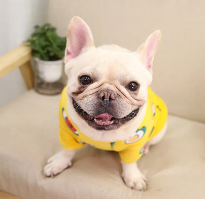 Warm Dog Clothes Hoodies for Small Dogs Cute French Bulldog Clothing Fashion Winter Puppy Supplies Cat Jumper Chihuahua Costume