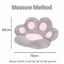 70*60cm Kawaii Cat Paw Plush Toys Cute Soft Stuffed Floor Cushion Chair Sofa Butt Pad for Home Room Decoration Office Nap Dolls