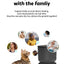 8L Automatic Cat Feeder With 1080p Camera Video 5G WiFi Cat Food Dispenser Pet Smart Voice Recorder Tuya APP Pet Auto Feeder
