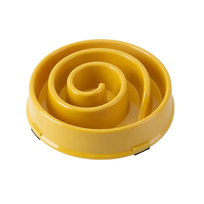 Slow Feeder Dog Bowls Slow Eating Pet Bowls Puzzle Anti-Gulping Interactive Bloat Durable Preventing Choking Healthy Dogs Bowl