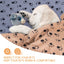 Pet Blanket Super Soft Dog Blanket with Cute Paw Print Warm Puppy Blanket Mat Bed Cover for Large Dogs Kitten Cat Small Animals