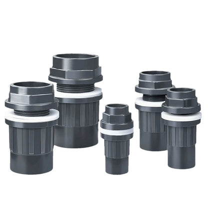 1Pcs 20-50mm Aquarium PVC Water Tube Connectors Thicken Fish Tank Pipe Drainage Connector Garden Drain Pipe Adapter Accessories