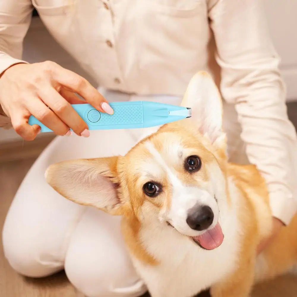 Cordless Dog Grooming Kit Cordless LED Light Rechargeable Multifunctional Pet Hair Clippers Pet Hair Clippers For Small Dogs
