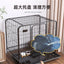 Dog Cage Large Dog Small to Medium Dog Golden Retriever Labrador Corgi Side Ranch with Toilet Separation Indoor Household Nest