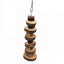 Natural Wooden Small Pet Toys Molar Chew Toy Hangable Apple Tree Wood Bite Toys For Hamster Rabbit guinea pig Toys Accessories