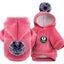 New Soft Cat Dog Pet Clothes Fleece Hooded Hairball Coat Jacket Winter Kitty Small Medium Dogs Cats Cool Pajamas Chihuahua