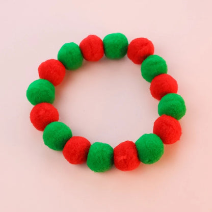 Christmas Necklace for Pet Dogs Sequins Bow Knot Candy Green Fluffy Chihuahua Small Puppy Collars Designer Fancy Cat Accessories