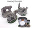 Resin Door Aquarium Decoration Fish Tank Ornament Acuario Rocks for Aquarium Fish Decor For Small Fish Shrimp Shelter House Hot