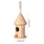 Wooden Bird House Nest Handmade Ecofriendly Bird Nest Cage Outdoor Birdhouse Garden Yard Hanging Decoration Crafts Dropshipping