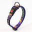 Adjustable Pet Dog Collars Color Graffiti Soft Cotton Leash Accessories Walking Exercise Safety French Bulldog Puppy Chain