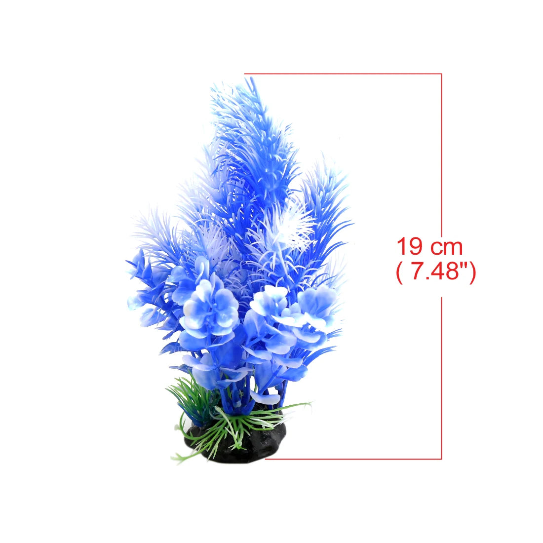 UXCELL Aquarium Artificial Plants Underwater Plastic Water Grass Aquatic Leaves Decoration For Fish Tank Ornament Accessories