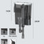 Thin External Hang On waterfall filter aquarium silent filter pump 220~240V interface filter water pump Three in one oxygen pump