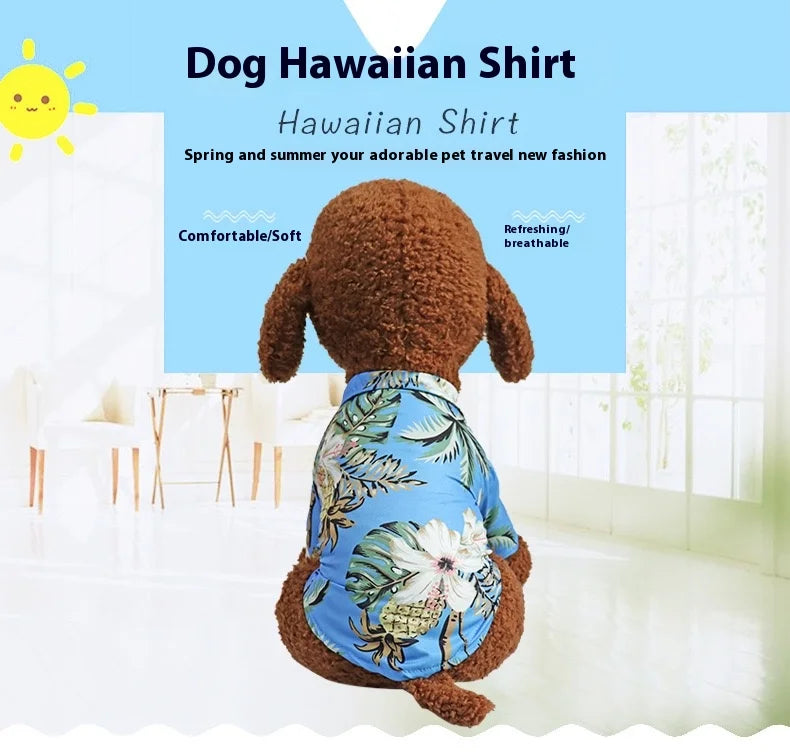 Pet Dog Clothes Cartoon Clothing Puppy Dogs Soft Vests Summer Shirt Casual T-Shirt for Small Middle Pet dog shirt Pet Supplies